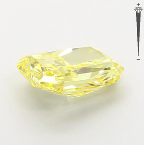 Diamante Cultivado en Laboratorio con Certificación IGI, Corte Radiante de 2.03 CT, Color Amarillo Intenso Fantasía, Claridad VS1, CVD LG 792668373, ROYAL GEMS JEWE - Product Image 2