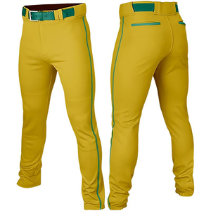 Pantalons de baseball personnalisés, nouveau design, haute qualité, respirants, anti-humidité, antibactériens, séchage rapide, grandes tailles, unisexe - Product Image 4