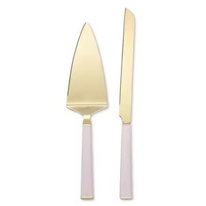 Modern Dessert Presentation Ensemble Stainless Steel <b>Cake</b> <b>Server</b> Collection for Events - Product Image 4