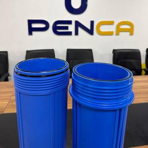 Cartucho de filtro de plástico azul grande para toda la casa de 20 pulgadas carcasa de filtro de agua potable Jumbo - Product Image 3