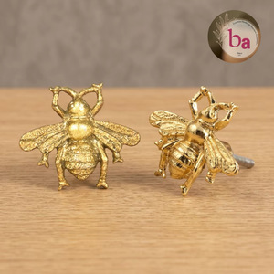 Tirador de Mueble de Hierro Fundido con Diseño de Abeja, Moderno y Duradero, Ajustable para Cocina, Baño y Cajones - Product Image 1