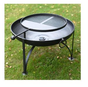 Brasero Portátil Hexagonal para Exteriores, Brasero de Leña con Soporte para Acampar, Patio Trasero, Picnic, Estilo Vertical Hueco - Product Image 1