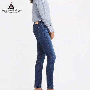 Venta al por mayor de pantalones vaqueros para mujer a precio económico, transpirables, para uso en invierno, pantalones vaqueros para mujer en venta en línea - Product Image 3