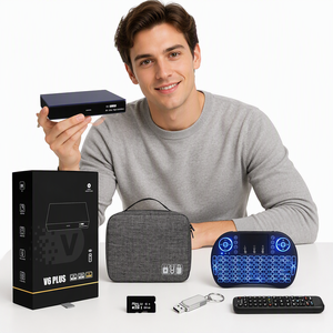 Paquete VseeBoxs V6 Max 2026 de Alta Calidad con Control Remoto por Voz, <span class=keywords><strong>Android</strong></span> 4K Dual Core, Ethernet de 1000 MBps - Product Image 4