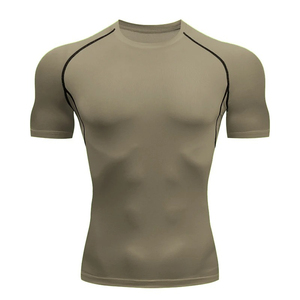 <b>Compression</b> Shirt <b>for</b> <b>men</b> Breathable Sleeveless Sports Gym <b>Vest</b> Camo T Shirt Wholesale Best <b>Compression</b> Shirt OEM - Product Image 6