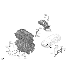 Capteurs et interrupteurs de moteur neufs pour Elantra 392502J302 - Product Image 2