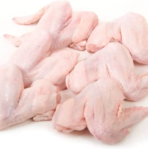 Ailes de poulet congelées brutes, mi-cuisses, en conteneur - Product Image 1