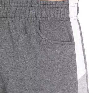 Ensemble T-shirt et short gris pour homme, 100 % coton, décontracté, respirant, taille élastique, motif géométrique, 2026 - Product Image 4