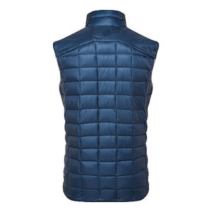 เสื้อกั๊กพัฟเฟอร์ผู้ชายแบบคอปกพับได้ น้ำหนักเบา สำหรับฤดูหนาว - Product Image 4