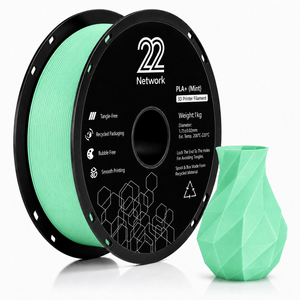 Filamento PLA+ Mint 22Network al por Mayor, 1.75mm, Bobina de 1KG, Filamento para Impresora 3D Industrial, Alta Velocidad 300mm/s, OEM ODM - Product Image 1