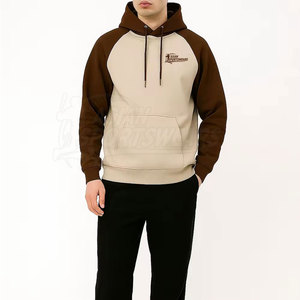 Sweat-shirts à capuche décontractés pour hommes en coton 100% de haute qualité, avec intérieur en polaire premium, poche kangourou spacieuse et poignets côtelés - Product Image 4