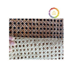 Rollo de caña de mimbre de plástico para muebles de exterior resistente al agua, mimbre sintético de larga duración del proveedor de Vietnam - Product Image 2