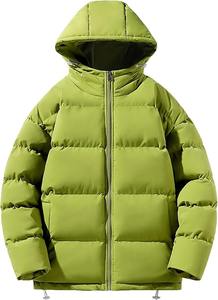 Veste matelassée pour homme sur mesure, veste d'hiver chaude, coupe-vent, à capuche, veste d'extérieur de haute qualité pour homme - Product Image 3