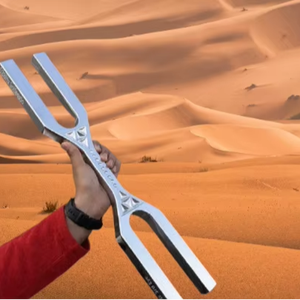 ส้อมเสียงจูนขนาดใหญ่ DNA Key – ความถี่ D 528Hz และ A 432Hz แบบสองด้าน ขนาดใหญ่ - Product Image 1