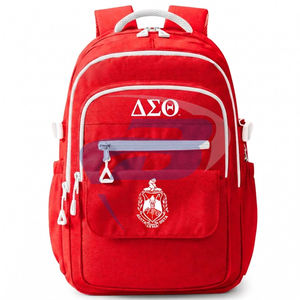 Delta |   Sigma |   Sac à dos pour ordinateur portable Theta DST Sorority, sac à dos élégant pour l'école et les voyages - Product Image 3