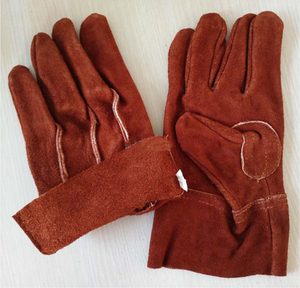 ถุงมือนิรภัย สีแดง พื้นผิวเรียบ กันลื่น ข้อมือตรง ทนความร้อน ซักด้วยเครื่องได้ 12 นิ้ว ใช้งานทั่วไป ทนทาน - Product Image 1