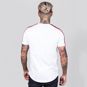 Latest Design Mens T-shirts Custom Color 100% Cotton Fleece Quick Dry Breathable Loose Fit O-neck - Product Image 4