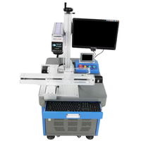 Machine de marquage laser électrique CO2 OMA L3000 30W, marqueur Galvo automatique à moteur - Haute productivité pour les applications sur vêtements et textiles