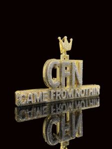 Colgante Personalizado de Hip Hop con Diseño de Hielo y Circonitas Cúbicas - Product Image 2