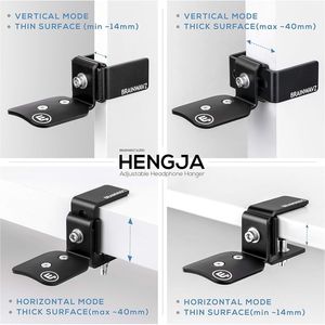 Soporte de Escritorio Metálico para Auriculares con Base Giratoria para PC y Auriculares de Juego - Product Image 1