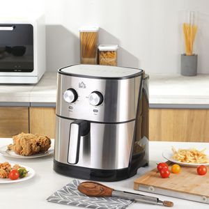 Friggitrice ad Aria Digitale da 6,9 Qt, 1700W, Circolazione a 360°, Timer Regolabile, Cottura Sana, Nera - Product Image 2