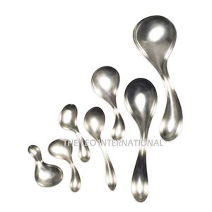Cubertería de la Mejor Calidad con Diseño de Hojas Plateadas en el Mango de Aluminio para una Cena Elegante y Vajilla Moderna - Product Image 2