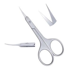 High Quality Custom Design Curved Pedicure Fine Point <b>Scissor</b> Sharp Stainless Steel <b>Scissors</b> Manicure <b>Cuticle</b> <b>Scissors</b> - Product Image 2