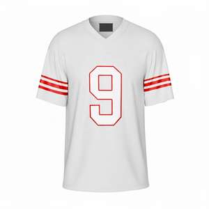 Camiseta de Fútbol Americano de Manga Corta al por Mayor, la Más Vendida, para Equipos, Totalmente Sublimada, Camiseta de Fútbol Americano para Hombre - Product Image 4