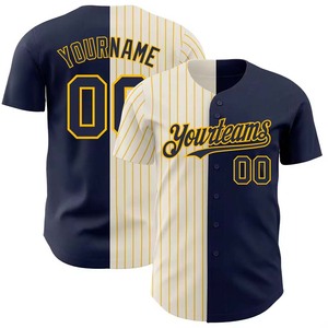 Maillots de baseball personnalisés pas chers sublimés pour hommes, uniformes de sport pour la vente aux États-Unis - Product Image 4
