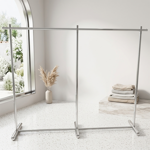 Porte-vêtements métallique de luxe, pliable, portable, robuste, sur pied, fabriqué au Vietnam - Product Image 3