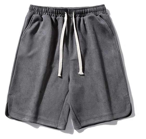 Shorts de loisirs pour hommes, shorts décontractés d'été, 100% polyester, toile, séchage rapide, fermeture à cordon, polyvalents pour le sport et les loisirs - Product Image 3