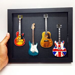 Music <b>Frame</b> Guitar 15 cm Square 11.8 <b>x</b> 9.8 Inch with Guitar and Glass Shadow Box <b>Frame</b> for Music Gifts and Souvenirs Marchandise - Product Image 2