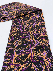 Tela Africana Estampada al Estilo Keniano, 100% Algodón, Diseño Cultural para Artesanías Textiles y Moda - Product Image 4