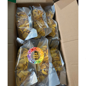 Snacks biologiques premium, chips de jackfruit croustillantes séchées à 100%, goût sucré, conservées dans une saumure, emballées sous vide, origine Vietnam - CARYLN - Product Image 5