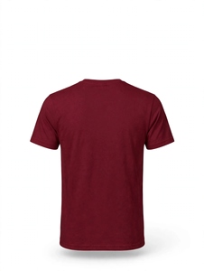 T-shirt graphique personnalisé bordeaux pour homme, imprimé vintage, en coton épais, coupe ajustée, respirant, 320g, manches courtes, style streetwear - Product Image 4