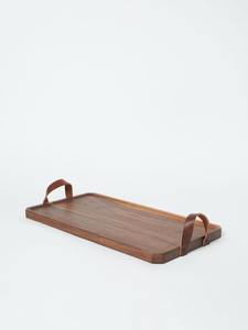 Bandeja de Desayuno de Madera, Bandeja para Servir Café de Madera, Bandejas de Almacenamiento - Product Image 2