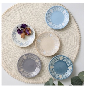 High-Quality Unique Custom Bulk Modern Dinnerware New Design Luxury <b>Ceramic</b> <b>Plate</b> Logo - Product Image 1