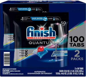 Detergente para Lavavajillas Finish Powerball Quantum, 50 Tabletas (Paquete de 2) - Product Image 3