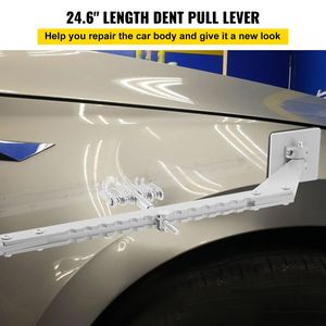 Leva Portatile per Rimozione Ammaccature con 6 Ganci, Sollevatore Monopiede in Lega di Alluminio, Attrezzatura per Riparazione Carrozzeria Auto - Product Image 2