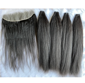 Cdyhairvn 13x4 13X6 HD ลูกไม้ด้านหน้าผมมนุษย์แบบหยิกตรงจากเวียดนามผู้จำหน่ายทั่วโลก - Product Image 6