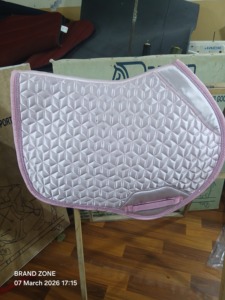 BRAND ZONE Custom Quilting jump Saddle <b>Pads</b> with brand Logo horse accessories Saddle Cloth Numnah horse equipment equestrianism - Product Image 6