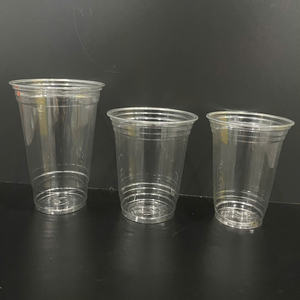 Gobelets en plastique PET jetables de 400 ml et 500 ml, gobelets pour boissons froides, gobelets pour bubble tea, gobelets à emporter pour boissons - Product Image 2