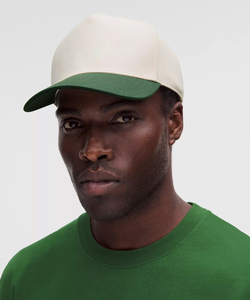 Casquette de baseball unisexe ajustée 6 panneaux en toile de coton unie blanche et verte pour adultes – Modèle All Days Snapback - Product Image 2