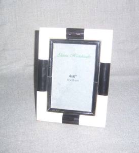 Customized Wood Inlaid Photo <b>Frame</b> Premium Handcrafted Design Polished Finish Eco-Friendly Silk Screen <b>Printed</b> 1 Color Modern - Product Image 4