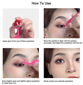 Applicateur de cils de qualité supérieure, outil de précision pour une pose précise des faux cils et une application de maquillage - Product Image 4