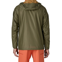 Veste coupe-vent ultralégère pour homme, pliable, à capuche, en nylon ripstop, résistante au vent, veste technique de plein air personnalisée