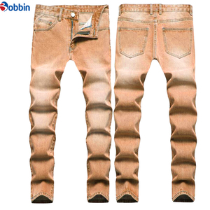 For Washed Stack Plaid High Waist Men's <b>Jeans</b> Long Straight Stretch Breathable <b>Slim</b> Fit Quick Dry Plus Size - Product Image 5