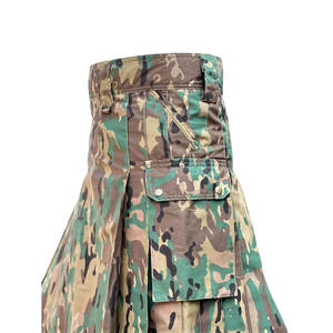 Kilt écossais camouflage pour homme, mode des Highlands, kilt utilitaire en coton, kilt moderne - Product Image 3
