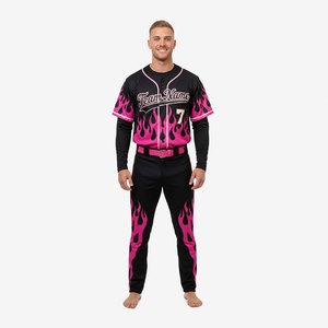 Vêtements de sport, uniforme de baseball personnalisé, vêtements d'équipe, nouvelle arrivée, vêtements de sport, sublimation, uniforme de baseball unisexe pour adultes - Product Image 5