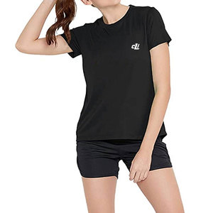 Camiseta de Mujer 100% Algodón, Precio Económico, Venta Caliente, Verano, Ecológica, Transpirable, Corte Regular, Logotipo Personalizado Impreso, Venta al Por Mayor OEM - Product Image 5